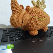 Mi Proyecto del curso: Mi primer Amigurumi . Arts, Crafts, To, Design, Fiber Arts, DIY, Crochet, and Amigurumi project by Araceli - 12.11.2021