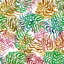 My project in Print Design with the Quincunx Technique course. Projekt z dziedziny Trad, c, jna ilustracja, Pattern design i Stemple użytkownika Paula Bouffard - 02.12.2021