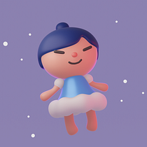 My project in Kawaii Character Creation in 3D with Blender course Ein Projekt aus dem Bereich Traditionelle Illustration, Design von Figuren, Digitale Illustration, 3-D-Modellierung und Manga von hoangvinh.creative - 11.12.2021