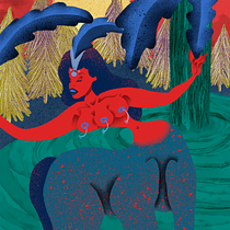 Centauride bailando bajo la luna. Un progetto di Illustrazione tradizionale e Illustrazione digitale di jondiez8.jd - 12.12.2021