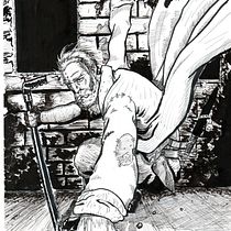 Mi Proyecto del curso: Técnicas de entintado para cómic e ilustración. Traditional illustration, Fine Arts, Painting, Comic & Ink Illustration project by Carlos Paredes - 12.13.2021
