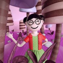 Meu projeto do curso: Cinema 4D: dê vida a uma ilustração pop em 3D Ein Projekt aus dem Bereich Traditionelle Illustration, 3D, Digitale Illustration und 3-D-Modellierung von Rodrigo Freitas - 13.12.2021