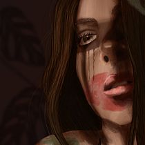 Mi Proyecto del curso: Retrato ilustrado con Procreate. Ilustração tradicional, Ilustração vetorial, Ilustração digital, e Desenho de retrato projeto de Laura - 13.12.2021