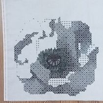 First embroidery project. Embroider, and Textile Design project by katrien.theuwis - 12.13.2021