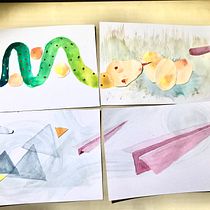 Mój projekt z kursu: Kreatywne szkice akwarelą dla początkujących. Traditional illustration, Sketching, Creativit, Drawing, Watercolor Painting, and Sketchbook project by Nina - 12.13.2021