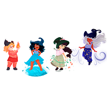 Meu projeto do curso: Introdução ao desenho de personagens para animação e videogames. Un projet de Illustration traditionnelle, Animation , et Conception de personnages de Bruna Dorneles - 13.12.2021