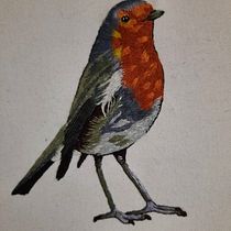 Mi Proyecto del curso: Pintar con hilo: técnicas de ilustración textil. Ilustração tradicional, e Bordado projeto de Michel Arriola - 14.12.2021