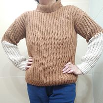 Mi Proyecto del curso: Crochet: crea prendas con una sola aguja. Fashion Design, Fiber Arts, DIY, and Crochet project by Viviana Castro - 12.13.2021