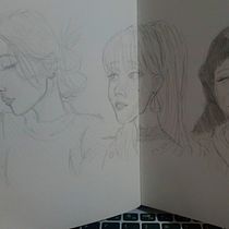 Mi Proyecto del curso: Sketchbook de retrato: explora el rostro humano. Een project van  Schetsen,  Tekening,  Portrettekening,  Artistieke tekening y Sketchbook van María Fe Villar Peña - 14.12.2021