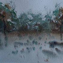 Meu projeto do curso: Paisagens naturais em aquarela. Projekt z dziedziny  Sztuki piękne,  Malarstwo i Malowanie akwarelą użytkownika Dinis Ponteira - 14.12.2021