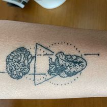 Mi Proyecto del curso: Tatuaje para principiantes. Tattoo Design project by Andrea Gyselle Gonzalez Naranjo - 12.14.2021