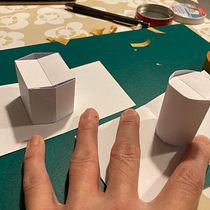 Mijn project van de cursus: Uitklapboeken maken. Projekt z dziedziny Craft, Grafika ed, torska, Papercraft,  Introligatorstwo, Kreat, wne zabaw i z dziećmi użytkownika Annette van den Toorn - 14.12.2021