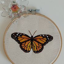 Meu projeto do curso: Técnicas de bordado realista. Traditional illustration, and Embroider project by Bordado da Vila - 07.12.2021