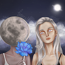 My project in Digital Fantasy Portraits with Photoshop course. Traditional illustration, Drawing, Digital Illustration, Portrait Drawing, Digital Drawing, and Digital Painting project by Feranightly - 12.12.2021