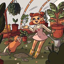Mon projet du cours : Création de personnages de contes pour enfants avec Procreate. Projekt z dziedziny Trad, c, jna ilustracja, Projektowanie postaci, Ilustracja c, frowa, Ilustracje dla dzieci, R, sunek c i frow użytkownika Samantha Parpette - 14.12.2021