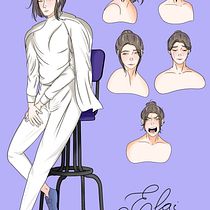 Meu projeto do curso: Criação de personagens de mangá. Traditional illustration, Character Design, Comic, and Manga project by LAY1 - 12.10.2021