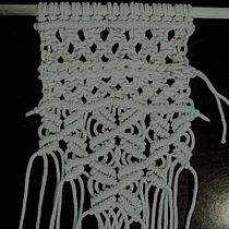 Mi Proyecto del curso: Macramé: nudos básicos y complejos. Accessor, Design, Interior Design, Decoration, Fiber Arts, and Macramé project by Yajaira Yael Solorio Alipio - 12.14.2021