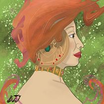 My project in Illustrated Portraits: Adobe Fresco for Beginners course. Un progetto di Illustrazione digitale di Brenda Jarolímková - 02.12.2021