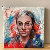 My project : Fusing Oil, Acrylic, and Spray Paint course. Fine Arts, Painting, Acr, lic Painting, and Oil Painting project by Lenka Rábarová - 12.09.2021