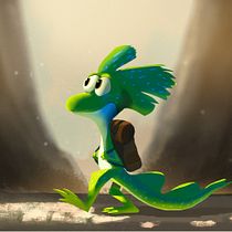 My project in Character Design: Illustrate an Expressive Creature course. Traditional illustration, Character Design, Drawing, and Digital Illustration project by Ali AlQayssi - 12.15.2021