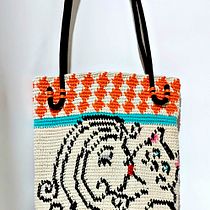 Mi Proyecto del curso: Tapestry: técnica de crochet para dibujar con hilos. Design de acessórios, Pattern Design, Tecido, DIY, Crochê, e Design têxtil projeto de Gladys Diaz - 04.12.2021