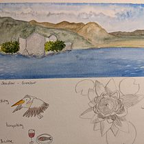 Mi Proyecto del curso: Cuaderno de viaje en acuarela. Traditional illustration, Watercolor Painting, Architectural Illustration, and Sketchbook project by inka_m - 12.15.2021