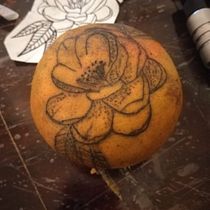 Mi Proyecto del curso: Introducción a las técnicas del tatuaje. Ilustração tradicional, Desenho de tatuagens e Ilustração botânica projeto de Stephanie Leyva Soto - 16.12.2021