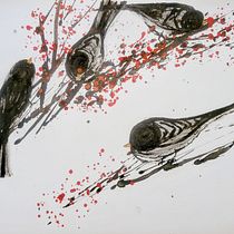 My project in Illustrating Nature: A Creative Exploration course. Traditional illustration, Painting, Drawing, Watercolor Painting, Ink Illustration, and Naturalistic Illustration project by katy.yenter - 11.23.2021