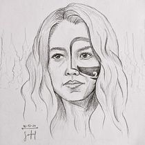 Explorando nuevamente mi hobbie favorito. Een project van  Schetsen,  Tekening,  Portrettekening,  Artistieke tekening y Sketchbook van Sofía Larico - 14.12.2021