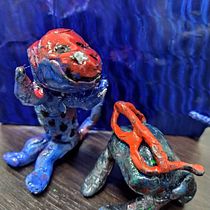 Mi Proyecto del curso: Creación de un Art Toy. Un progetto di Character design, Scultura, Design di giocattoli e Art to di David Antonio Farfan Bustos - 03.12.2021