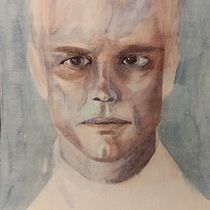 Mein Kursprojekt: Artistische Aquarellporträts. Fine Arts, Painting, Watercolor Painting, and Portrait Drawing project by Dani - 12.16.2021