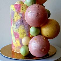 My project in Cake Design: Modern Decorating Techniques course. Design, and DIY project by _marina_ - 12.16.2021