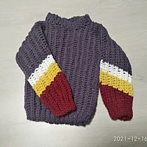 Mi Proyecto del curso: Crochet: crea prendas con una sola aguja. Fashion Design, Fiber Arts, DIY, and Crochet project by Patricia Delgado - 12.16.2021