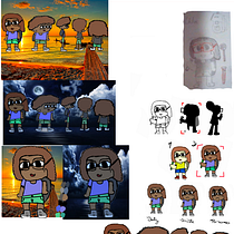 Meu projeto do curso: Design de personagens para animação com Photoshop. Animation, Character Design, and Character Animation project by Júlio Cezar - 12.18.2021