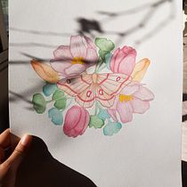 Mi Proyecto del curso: Dibujo y composición naturalista en acuarela. Traditional illustration, Drawing, Watercolor Painting, and Naturalistic Illustration project by Melisa Guida - 12.14.2021