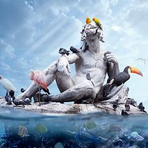 My project in Digital Collage in Photoshop: Composition and Visual Effects course. Een project van Fotografie, Collage, Retoucheren van foto's, Artistieke fotografie, Fotografische compositie y Fotomontage van tecoloet - 16.12.2021