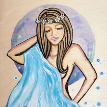 Mi Proyecto del curso: Acuarela sobre madera. Traditional illustration, Fine Arts, and Watercolor Painting project by Ana Lopez Castro - 12.16.2021