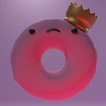El rey de azucar Ein Projekt aus dem Bereich Traditionelle Illustration, Design von Figuren, Digitale Illustration, 3-D-Modellierung und Manga von godzipixel - 17.12.2021