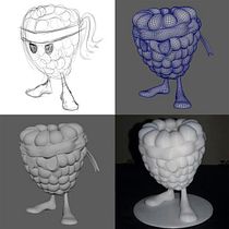 Mi Proyecto del curso: Creación de personajes: del 2D al 3D Ein Projekt aus dem Bereich 3D, Design von Figuren, Design von 3-D-Figuren und 3-D-Design von Gadiel White - 16.12.2021