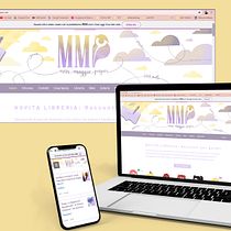 Design del logo di Miss Maggie Paper: presentazione del sito e della pagina Instagram. Design, Br, ing, Identit, Graphic Design, and Logo Design project by Margherita Aurora Terrasi - 12.17.2021
