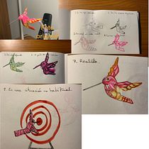 Mi Proyecto del curso: Técnicas de ilustración para desbloquear tu creatividad. Design, Traditional illustration, Fine Arts, Painting, Creativit, Creating with Kids, and Sketchbook project by larpilop - 12.17.2021