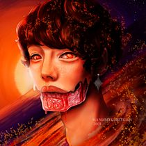 Mi Proyecto del curso: Retratos digitales de fantasía con Photoshop. Traditional illustration, Drawing, Digital Illustration, Portrait Drawing, Digital Drawing, and Digital Painting project by Manuel Tirado Reynaga - 12.17.2021