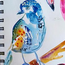 Mi Proyecto del curso: Técnicas de ilustración para desbloquear tu creatividad. Design, Traditional illustration, Fine Arts, Painting, Creativit, Creating with Kids, and Sketchbook project by safdieruth - 12.18.2021