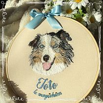 Mon projet Needle Painting for Beginners course. Embroider, Naturalistic Illustration, and Textile Design project by Lanthier Micheline - 12.14.2021