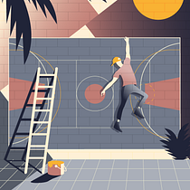 My project in Dynamic Vector Illustration: Keys to Color and Composition course. Een project van Traditionele illustratie, Vectorillustratie, Digitale illustratie y Redactionele illustratie van Gabriela Zimová - 19.12.2021