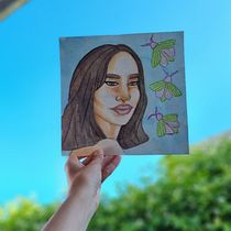 Mi Proyecto del curso: Ilustración en acuarela: naturaleza y vida. Un proyecto de Pintura, Pintura a la acuarela y Dibujo de Retrato de Romina Hadad - 19.12.2021