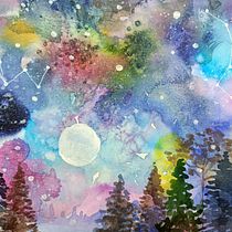 My project in Modern Watercolor Techniques course. Traditional illustration, Fine Arts, Painting, and Watercolor Painting project by halina - 12.19.2021