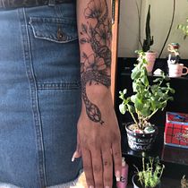 Meu projeto do curso: Tatuagem para principiantes. Tattoo Design project by Ana Paula Negherbon - 12.19.2021