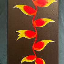 My project in Botanical Painting with Acrylic course. Traditional illustration, Fine Arts, Painting, Acr, lic Painting, and Botanical Illustration project by Catalina Ionescu - 12.21.2021