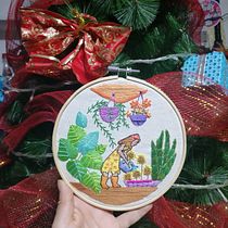 Mi Proyecto del curso: Introducción al bordado botánico. Un projet de Broderie , et Design textile de Katherine Roldan Estrada - 21.12.2021